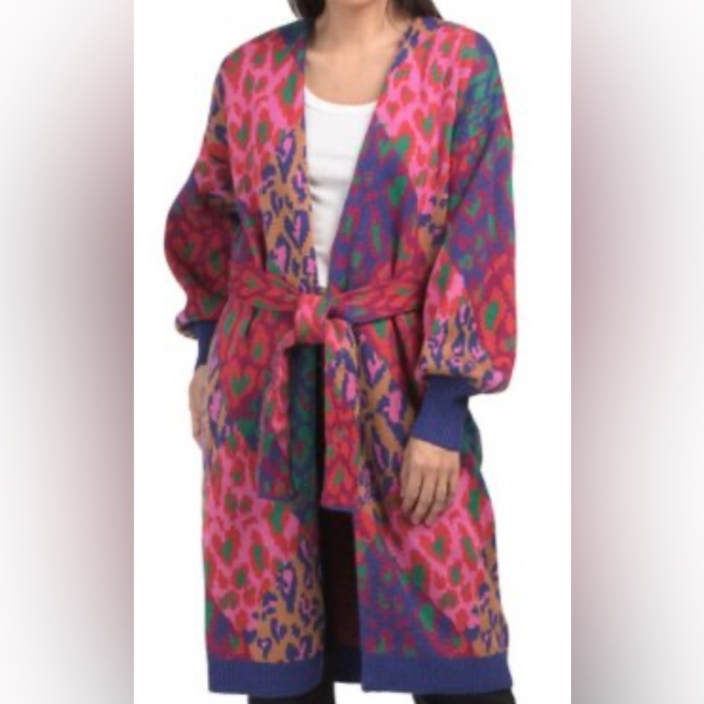 FARM Rio Multicolor Patterned Cardigan